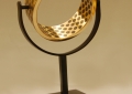VIEWING RING, Commissioned by PSE as a retirement gift. Symbolizes viewing both the past and future.